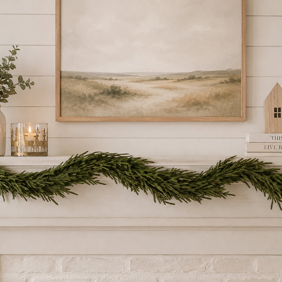 Soft Touch Norfolk Pine Garland
