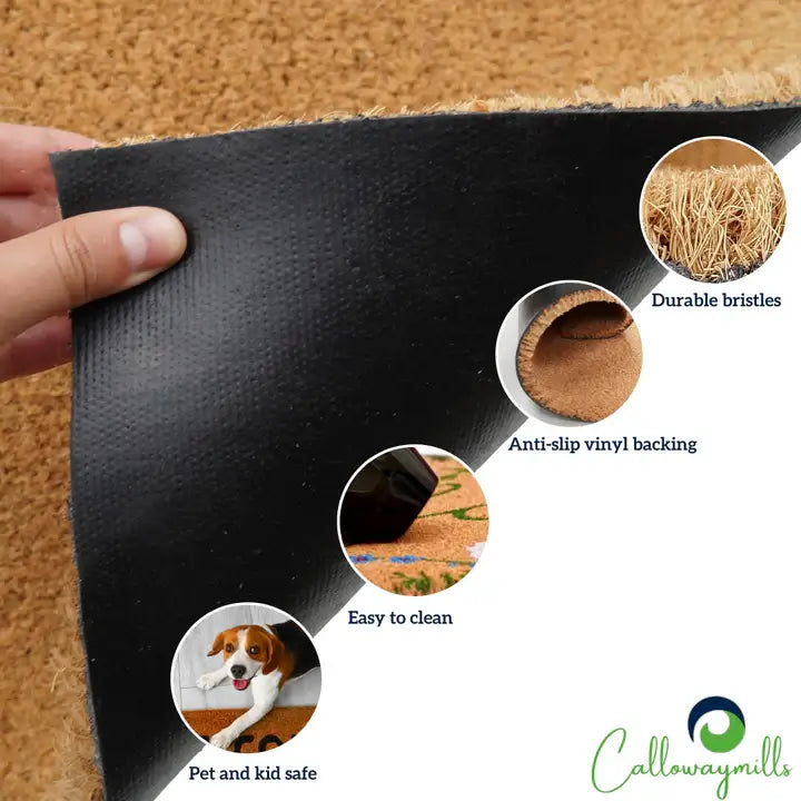 Vertical Wipe Your Paws Doormat