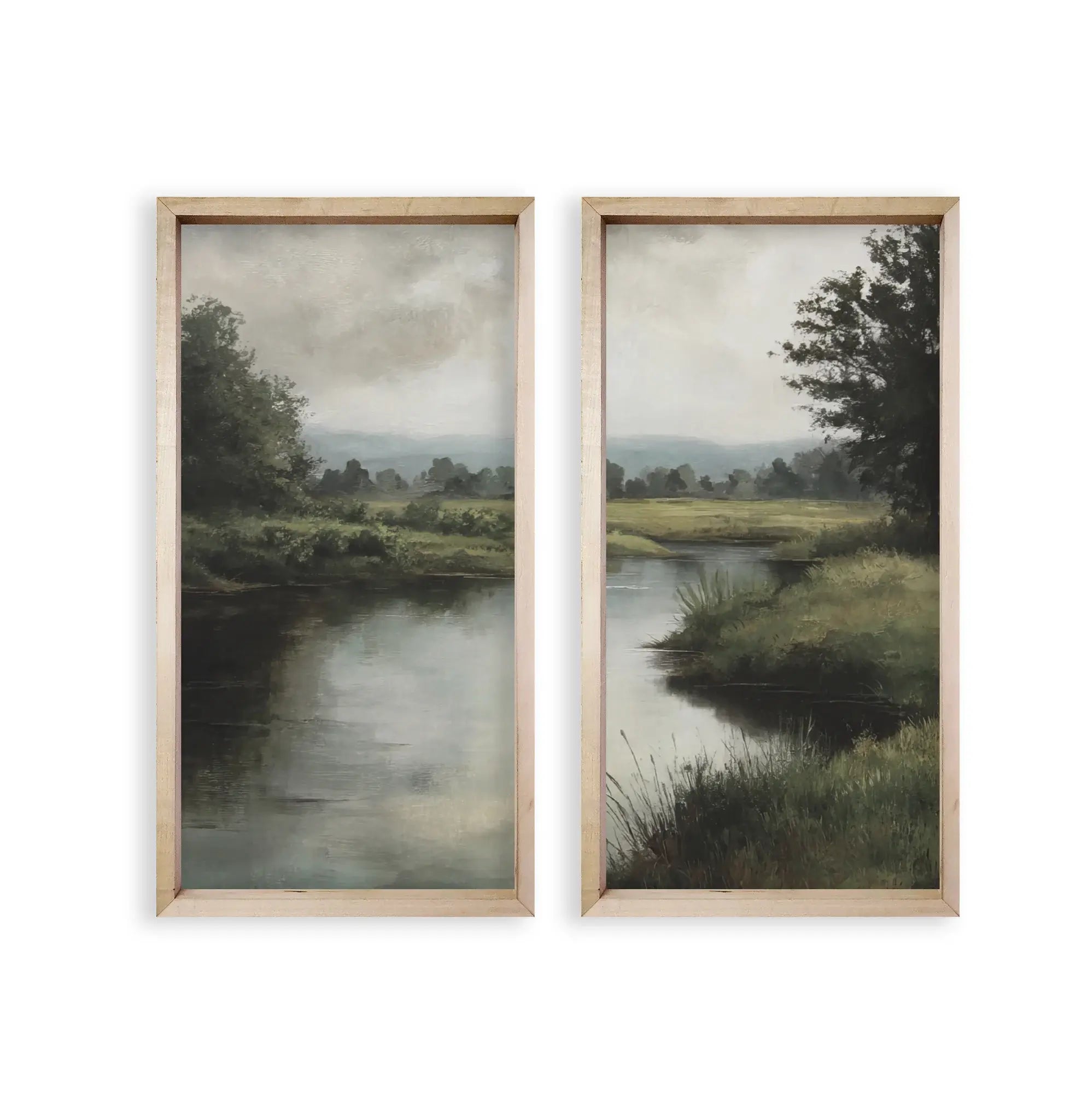 Creekside Diptych Art Set