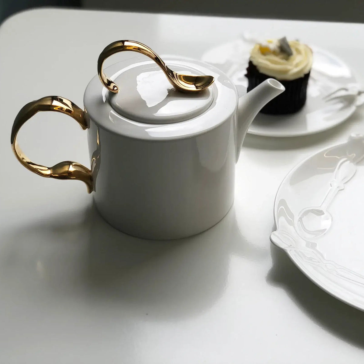 Fork Handle Cutlery Teapot