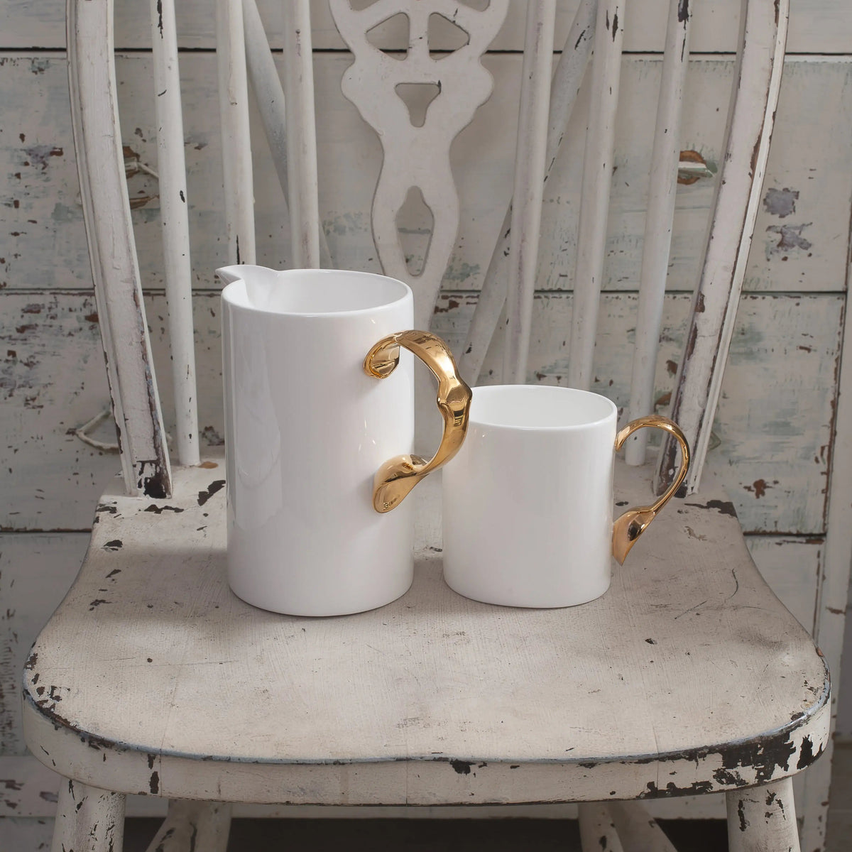 Cutlery Teapot Lidded Jug