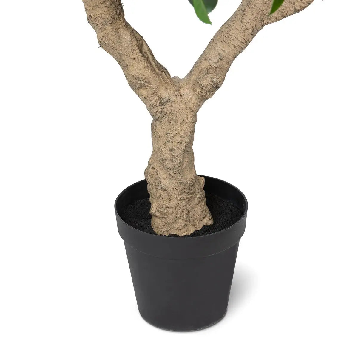 Faux Orange Tree With Weighted Black Pot