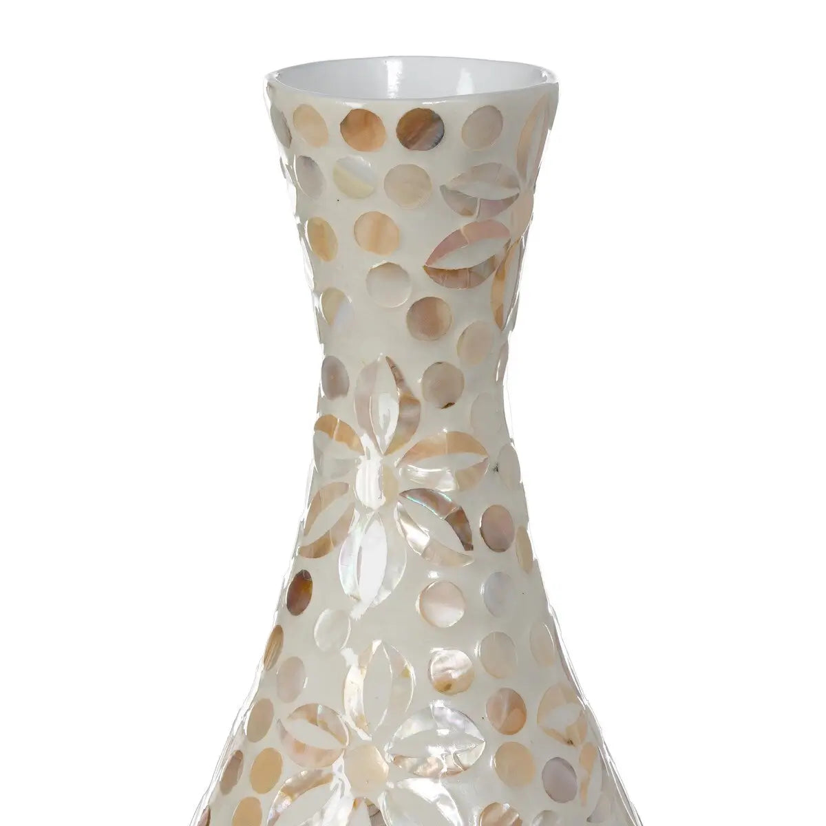 Mother Of Pearl Capraia Coast Tall Floral Vase