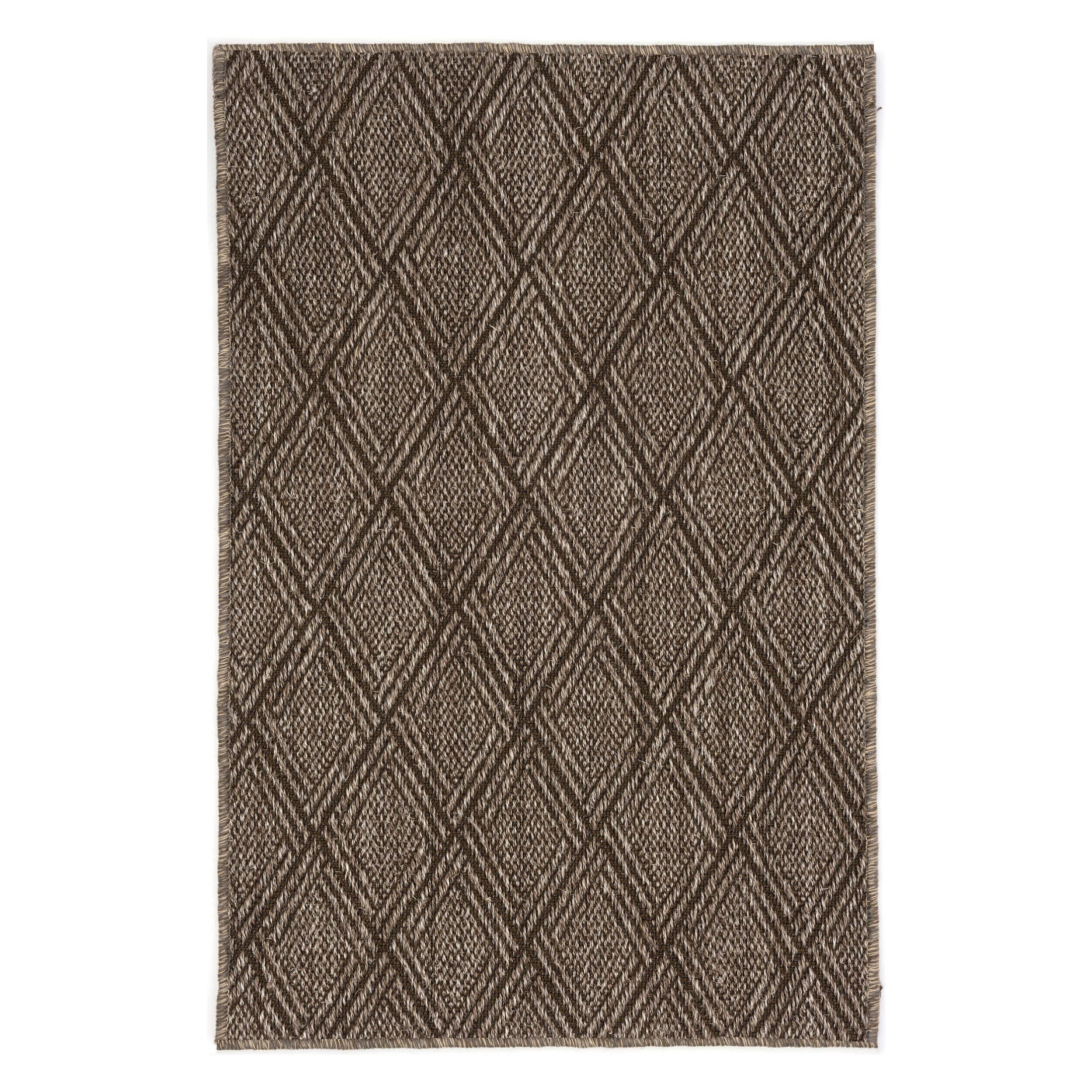 Dash & Albert Diamond Woven Sisal Custom Rug