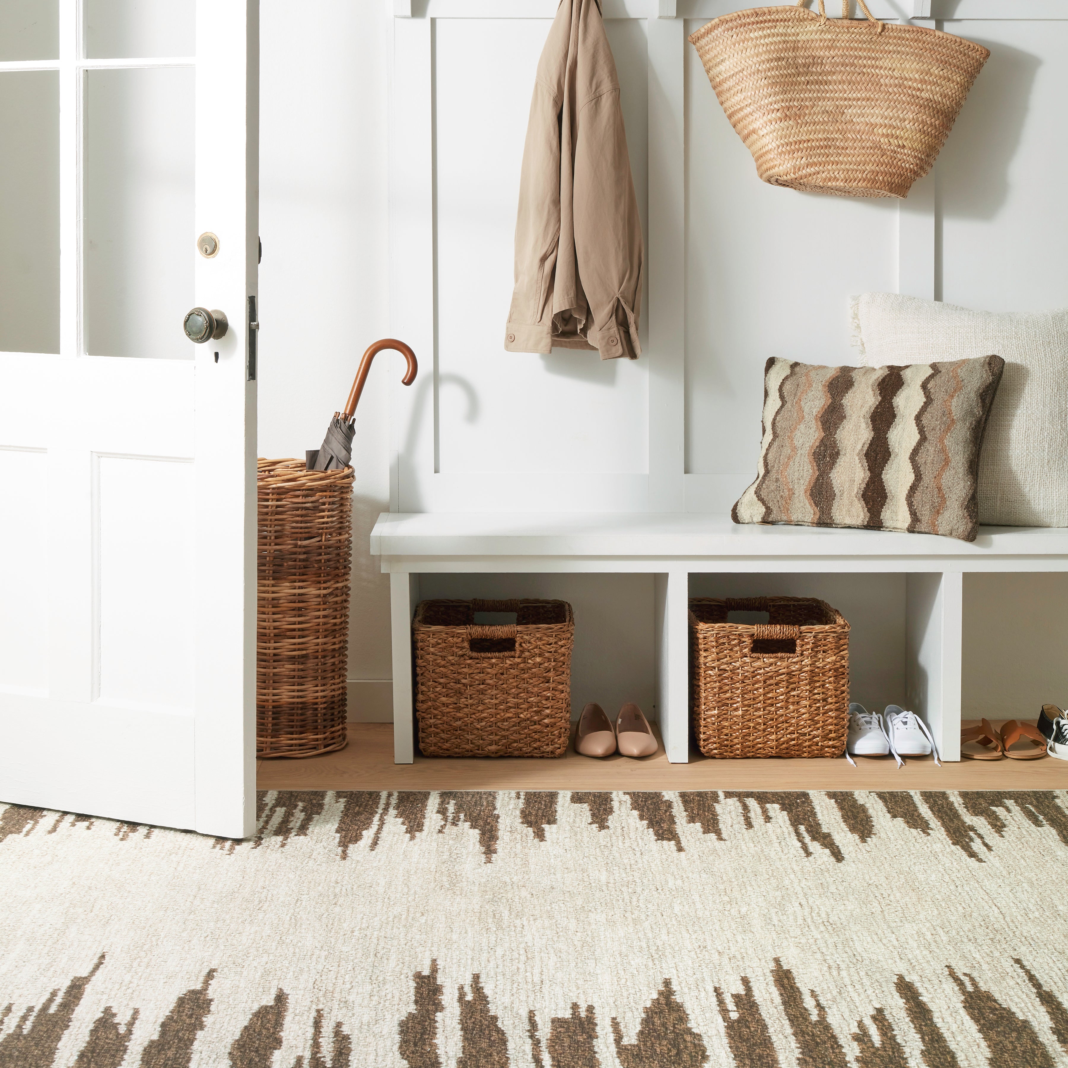 Moss Machine Washable Rug