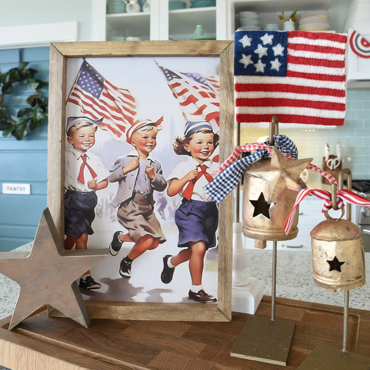 Vintage Parade Kids Framed Art