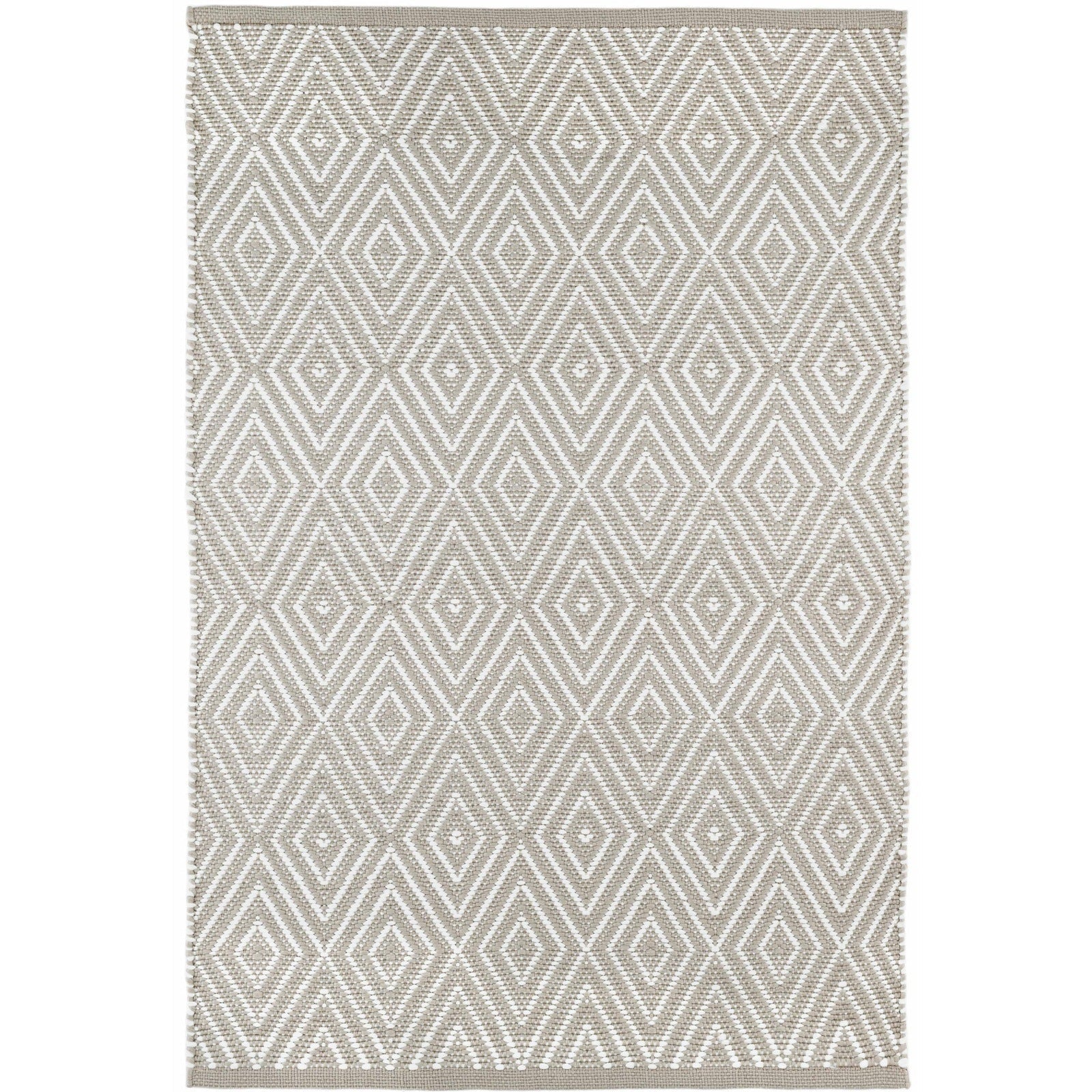 Dash & Albert Diamond Platinum Indoor/Outdoor Rug