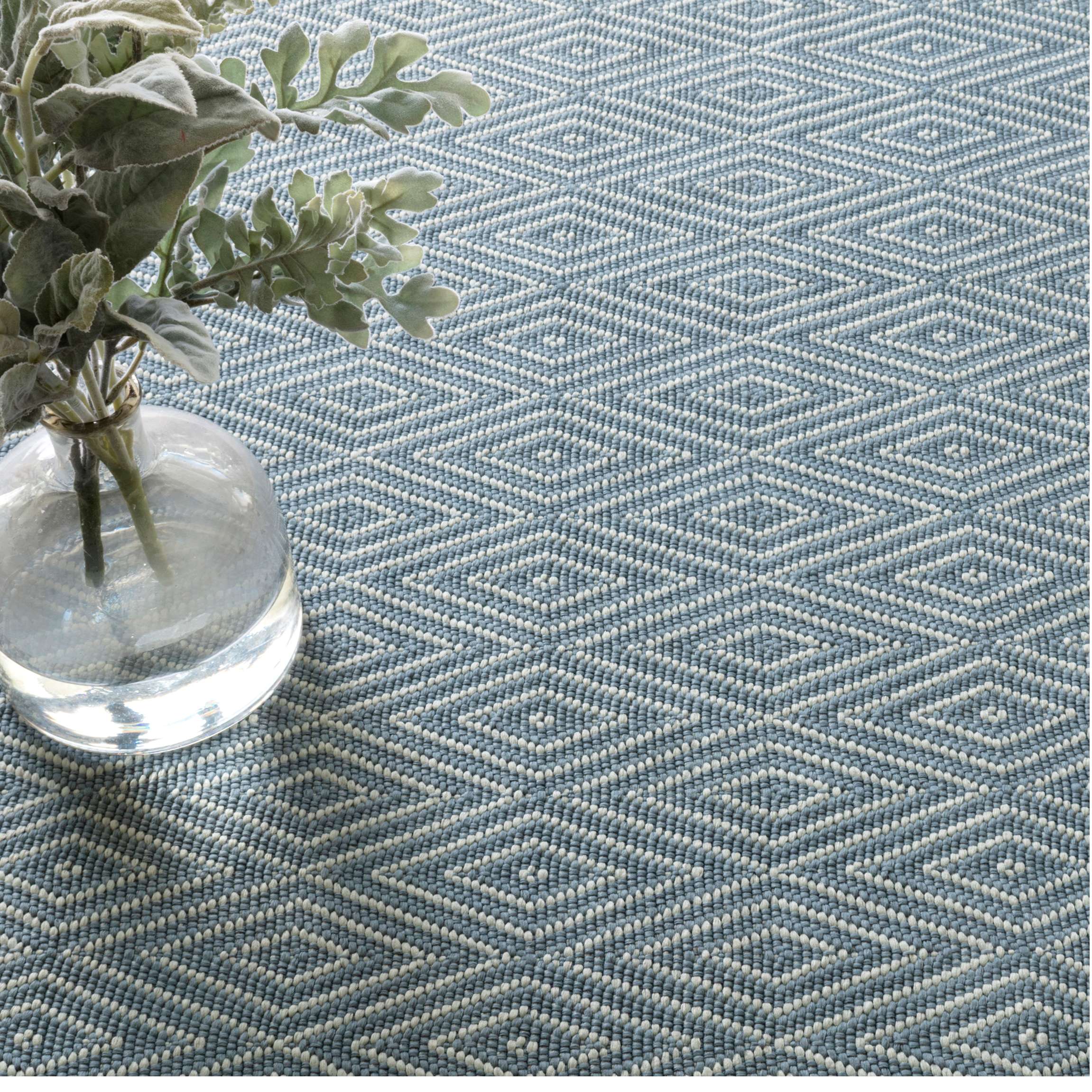Dash & Albert Diamond Slate Indoor/Outdoor Rug
