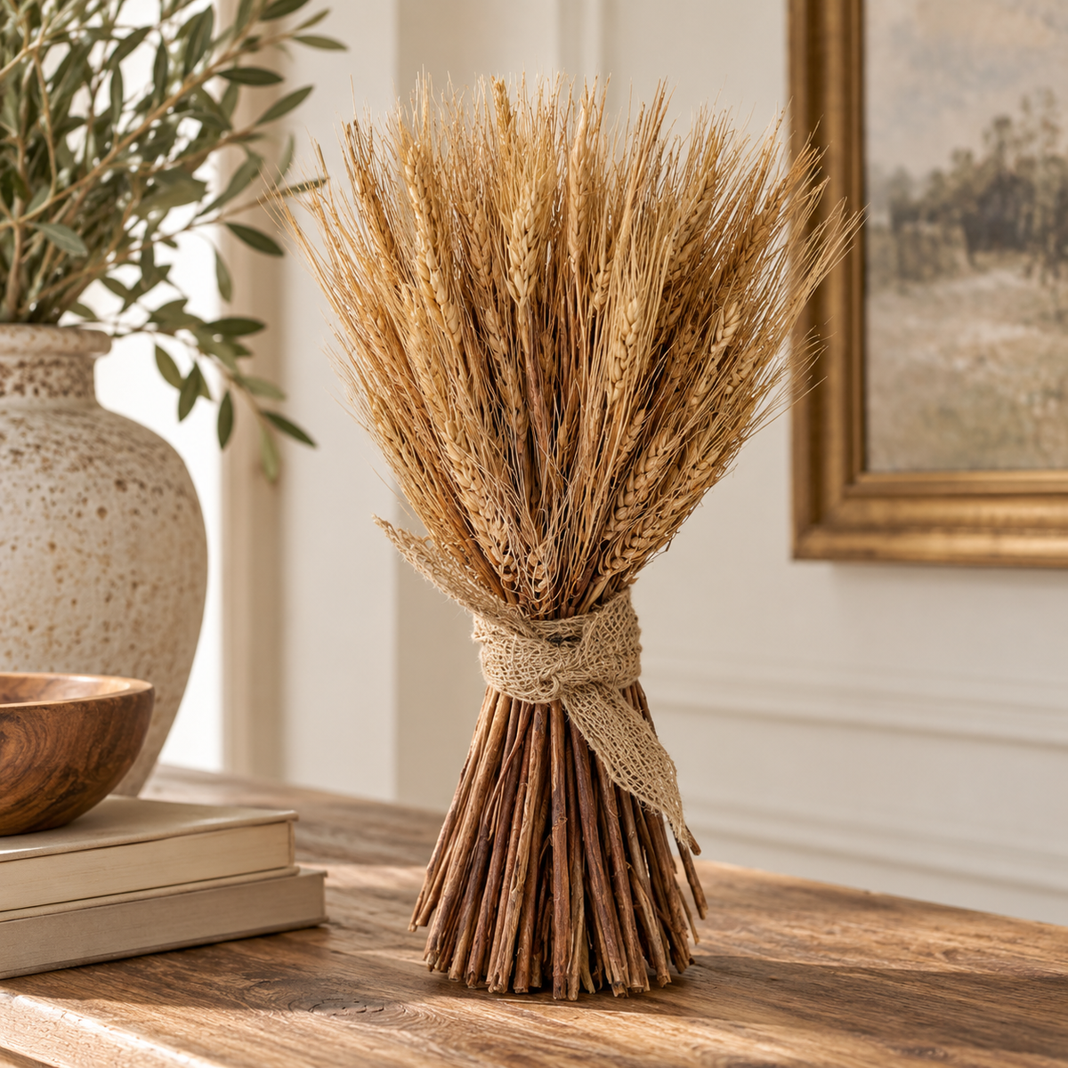 Dried Wheat & Grass Bundle