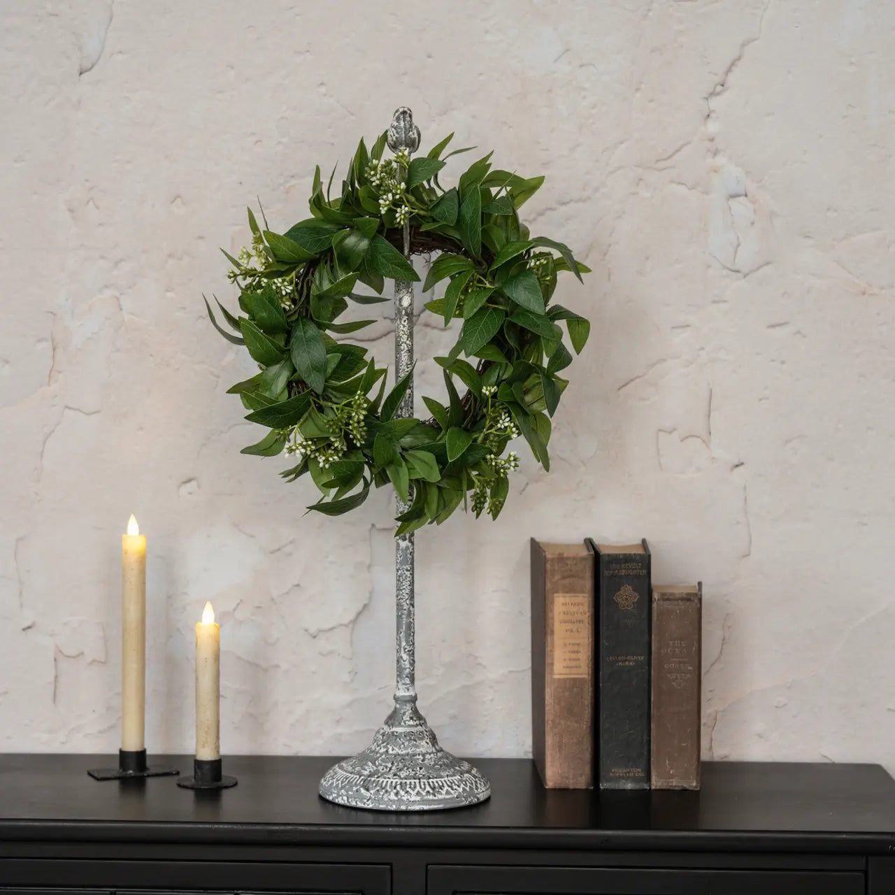 Adjustable Weathered Grey Display Stand