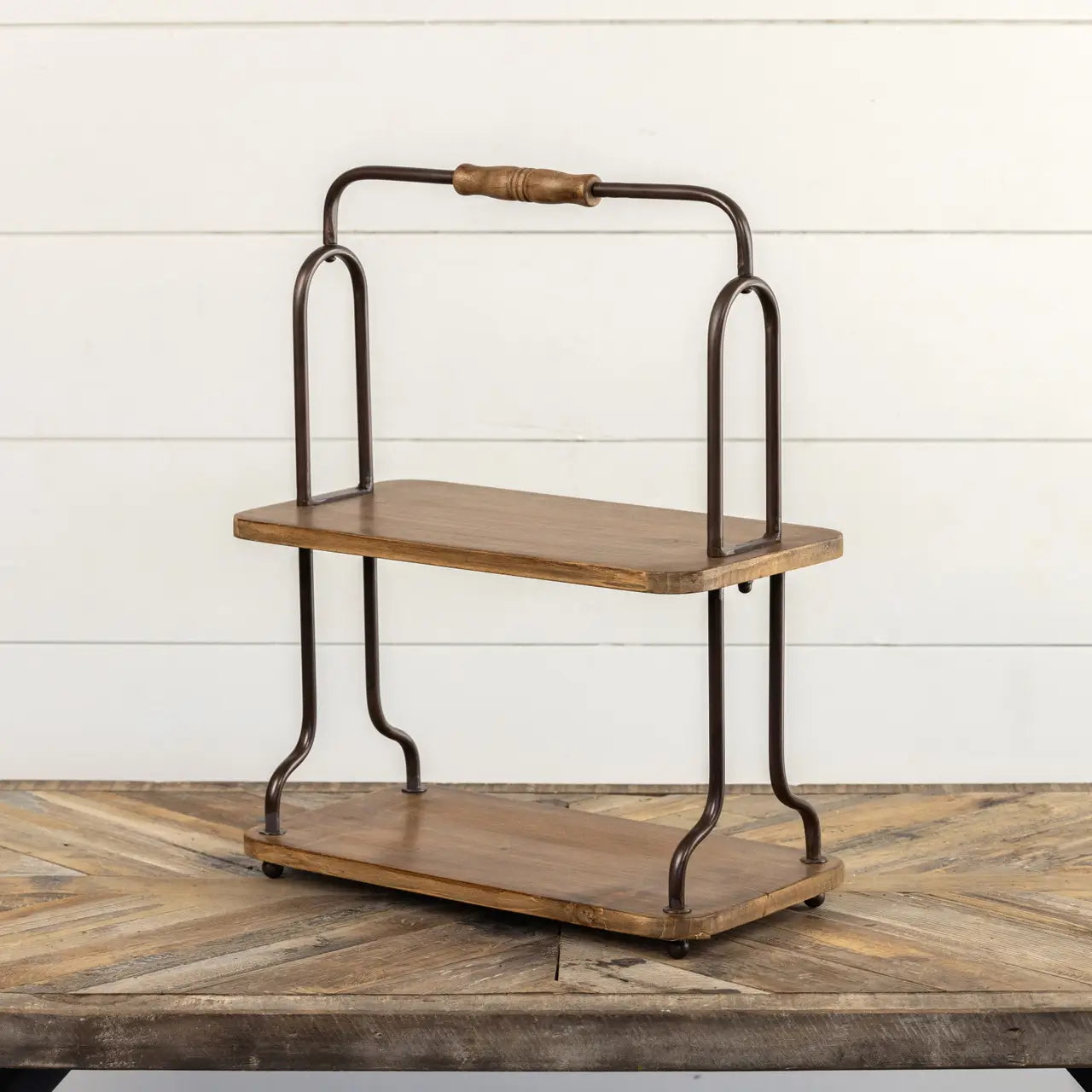 Two Tier Tabletop Shelf