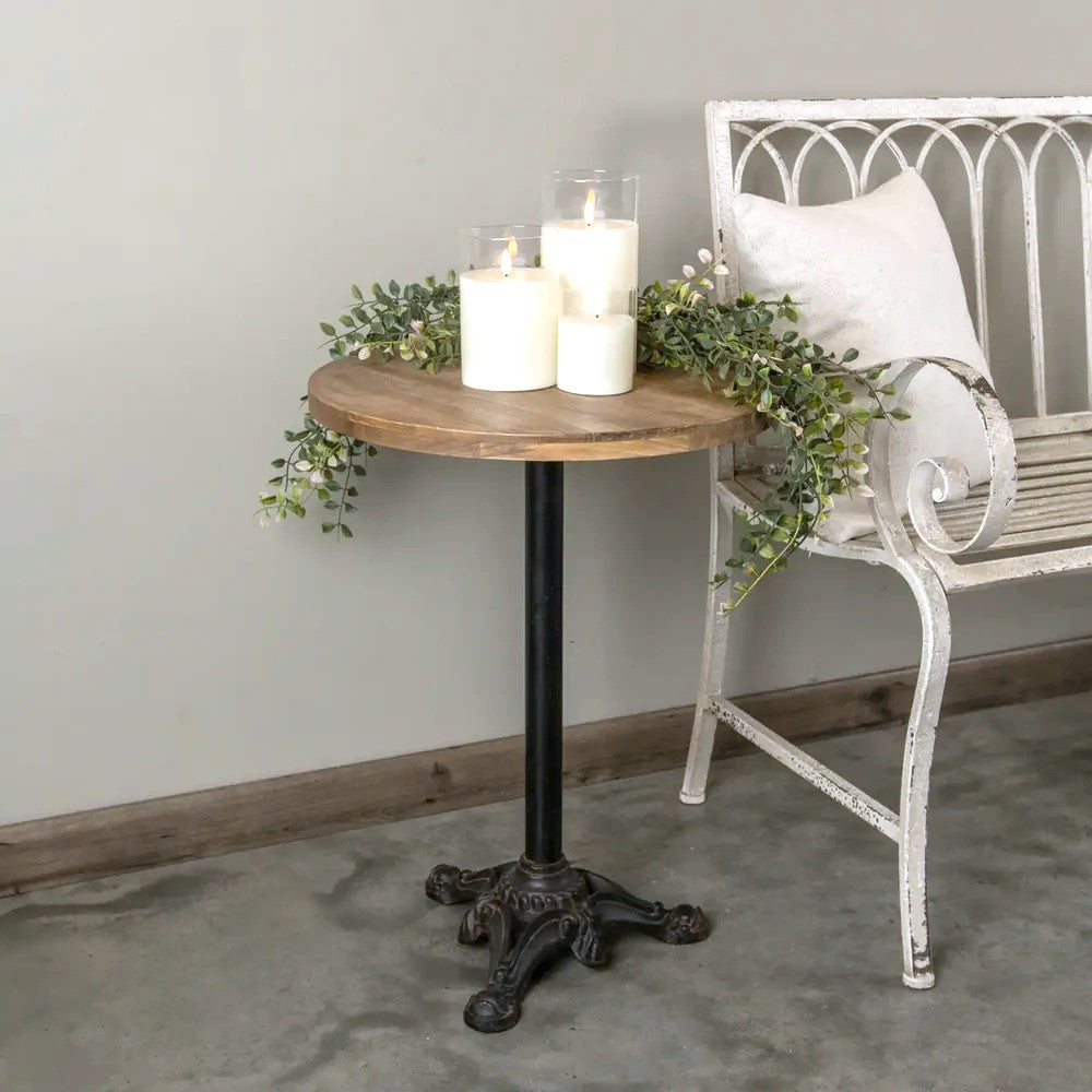 Cast Iron Pedestal Table