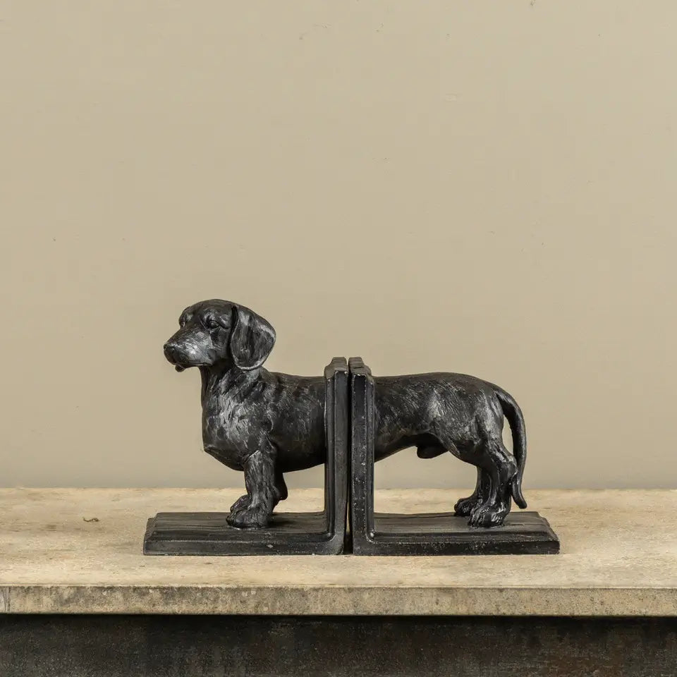 Dachshund Bookends
