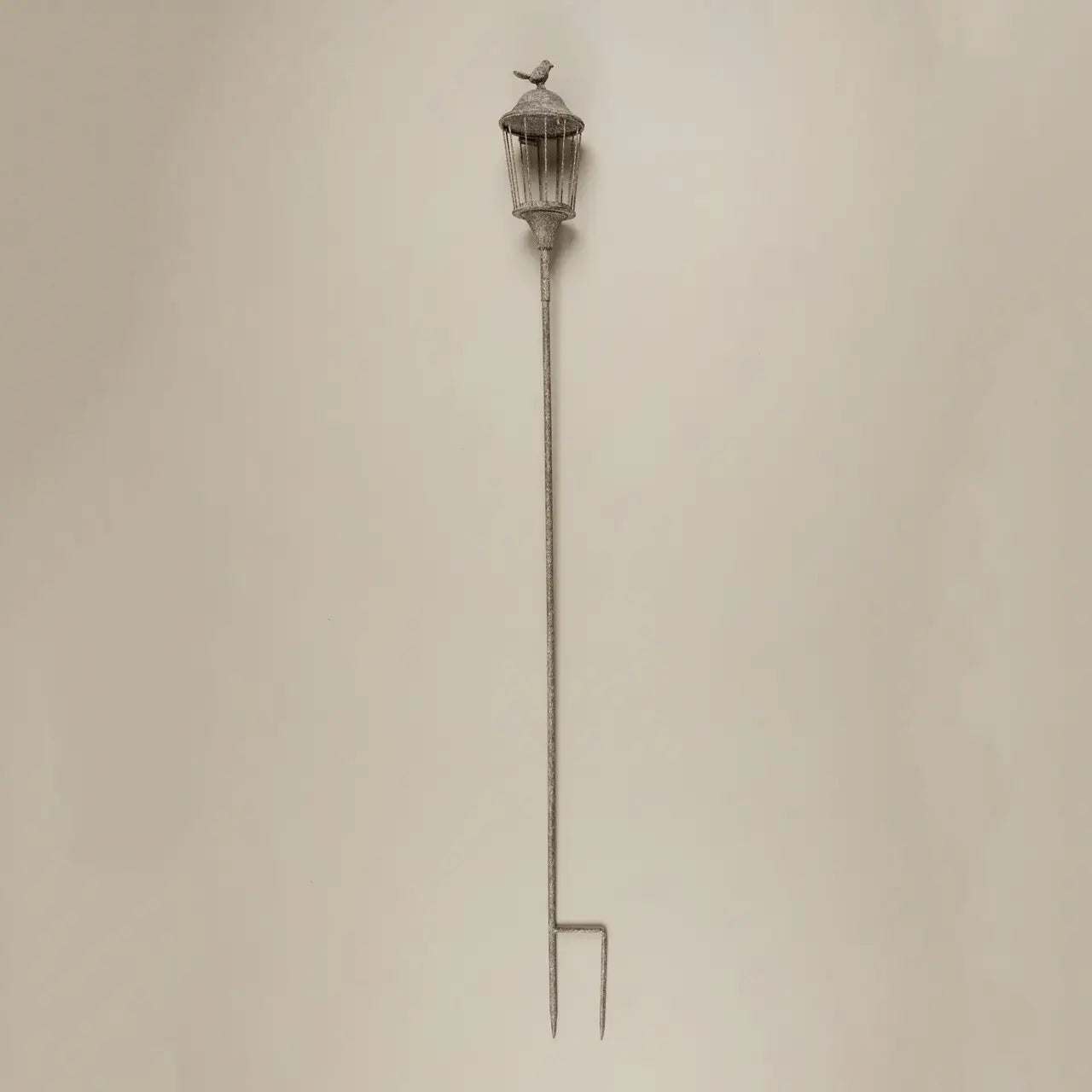 Lantern Garden Stake With Bird
