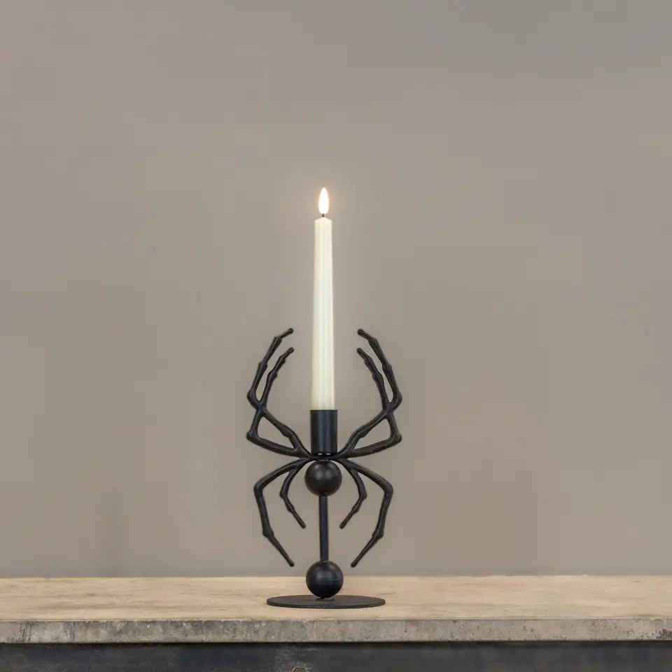 Spider Taper Candle Holder