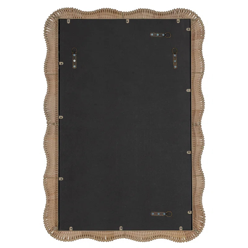 Scalloped Linden Mirror