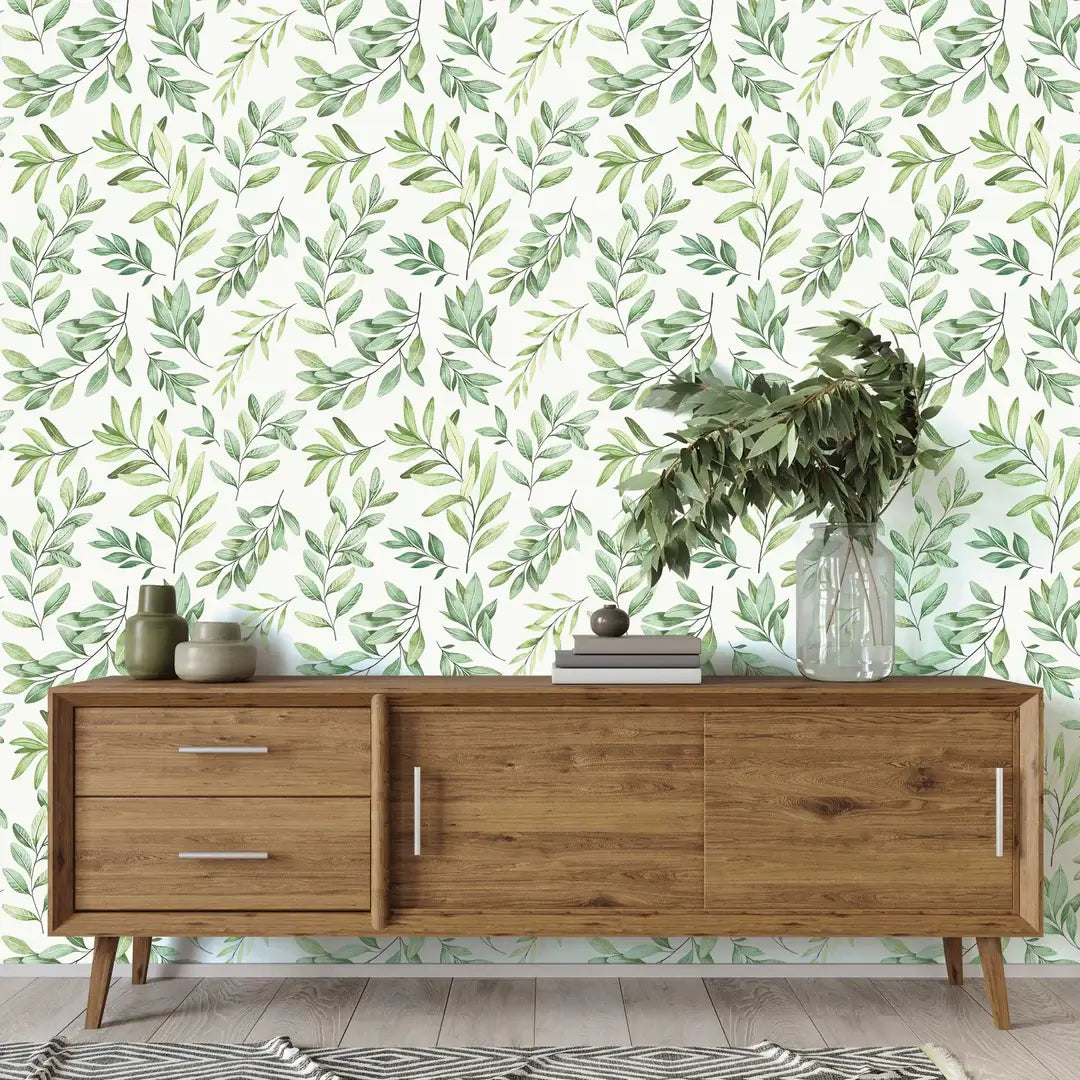 Farmhouse Botanical Peel & Stick Wallpaper