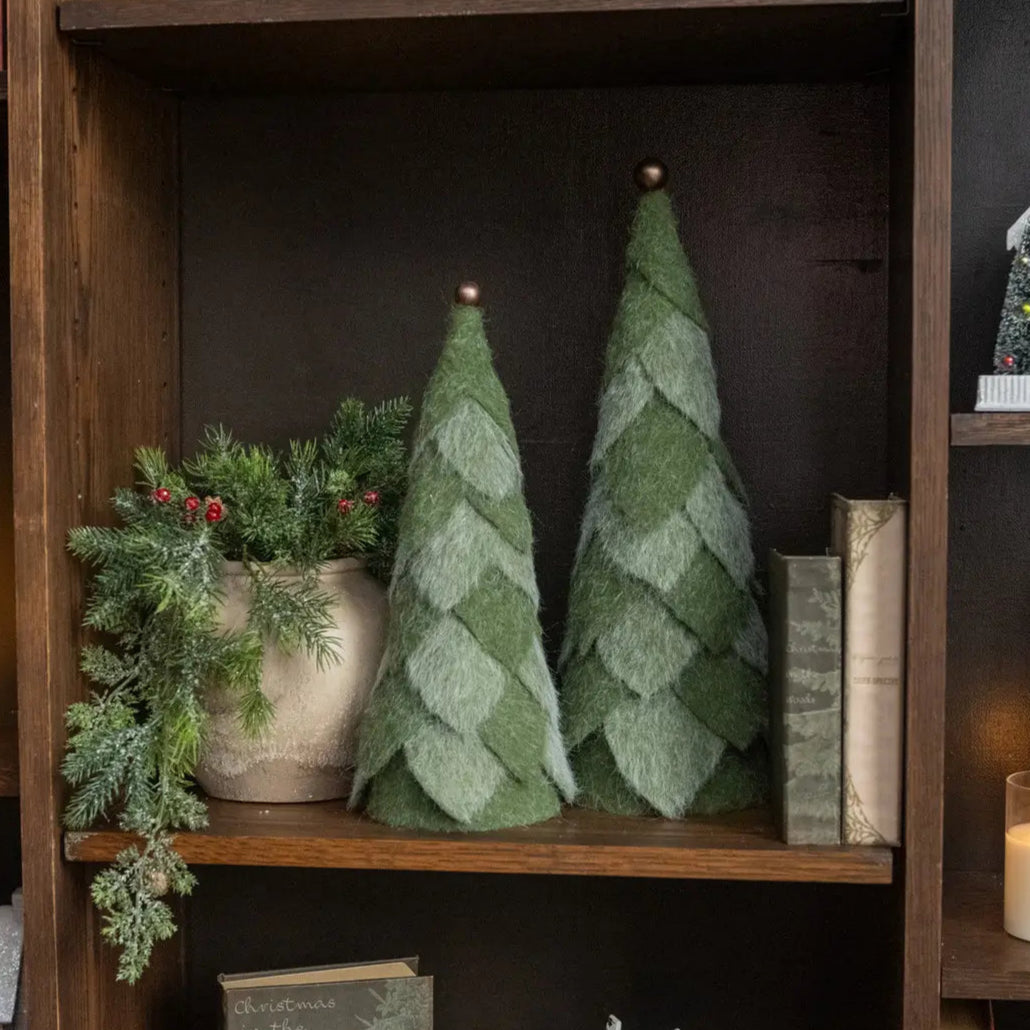 Green Felt Tree
