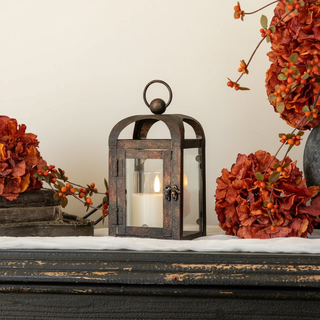 Bronze Arched Lantern
