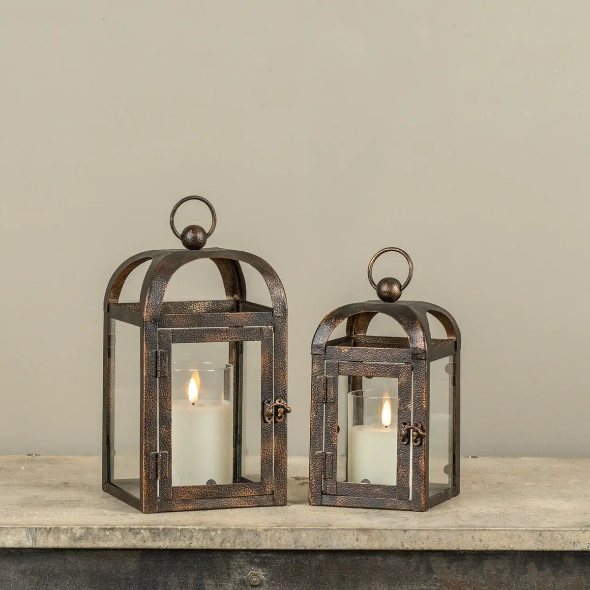 Bronze Arched Lantern