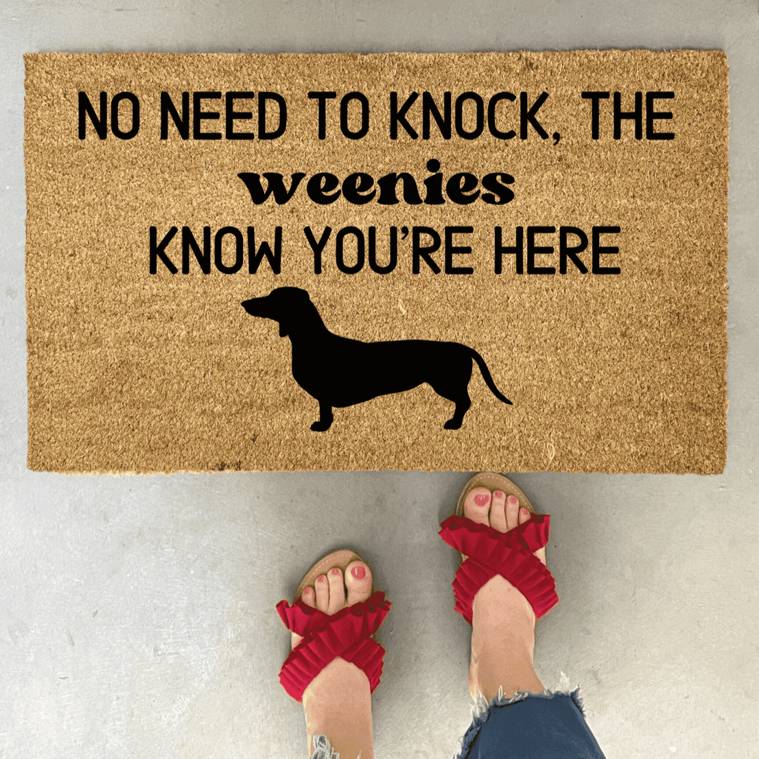 Dachshund Doormat1