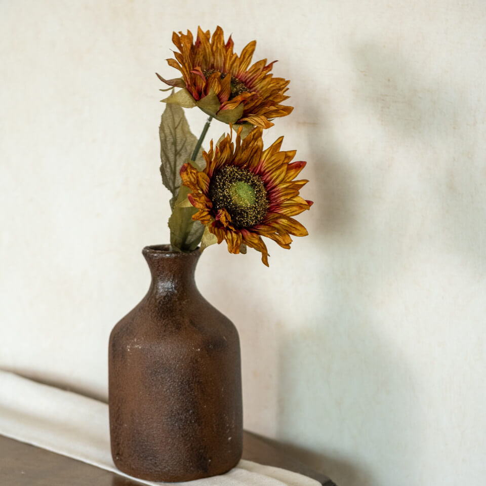 Red & Brown Sunflower Stem