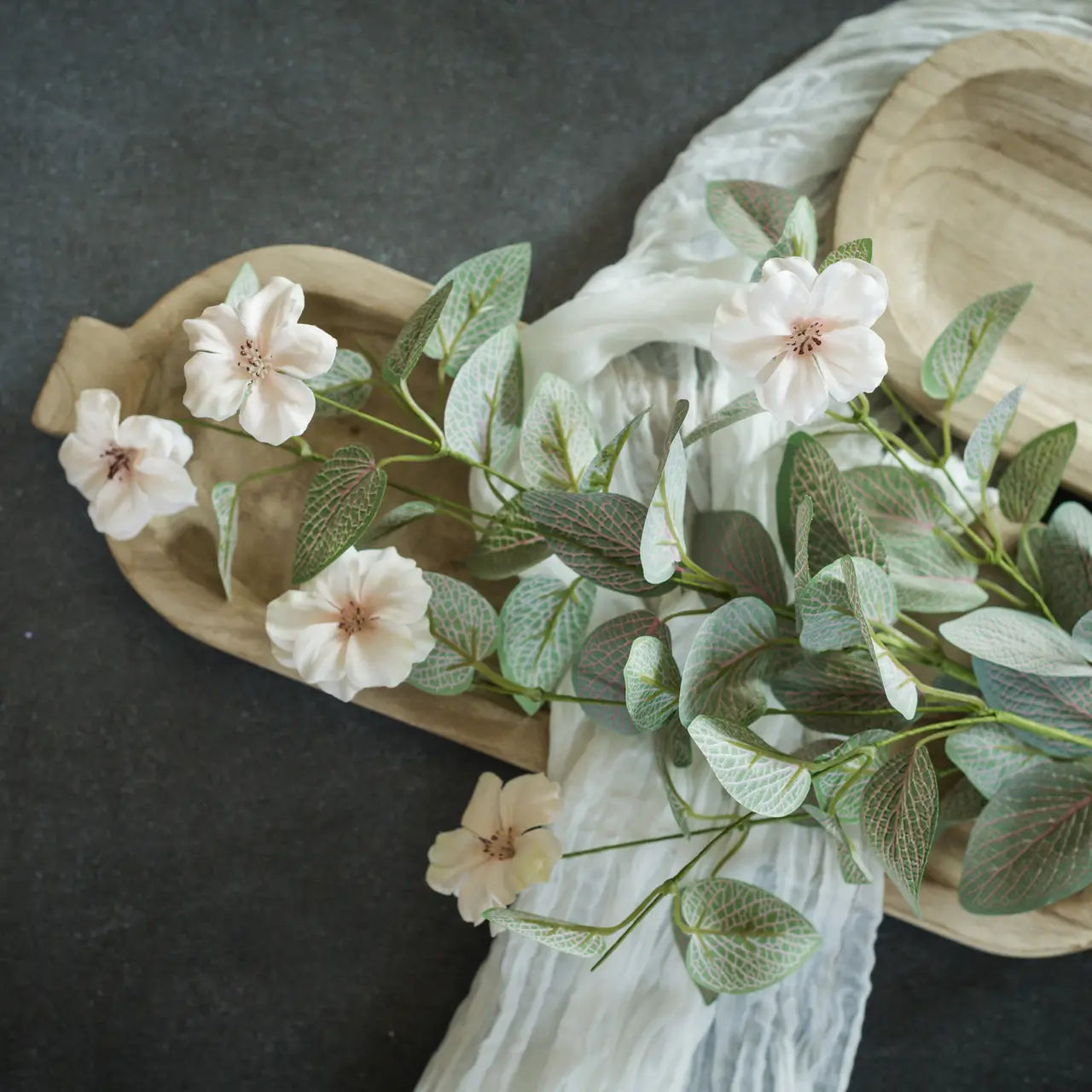 Pale Pink Wild Blossom Spray