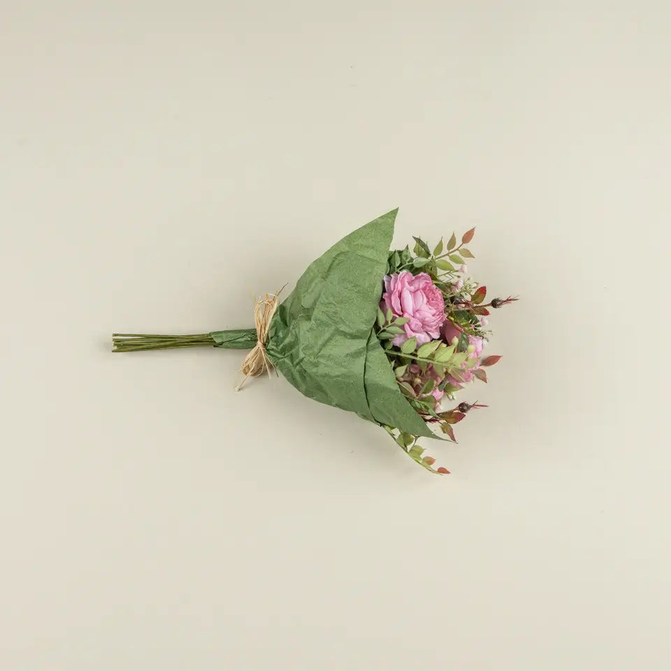 Pink Cabbage Rose Bouquet