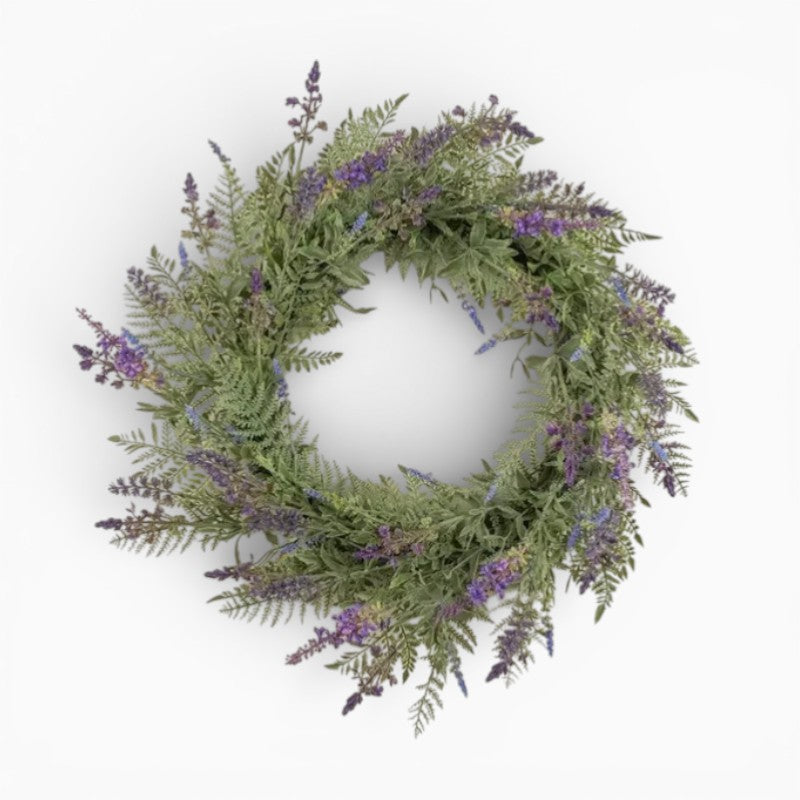 Lavender & Fern Wreath