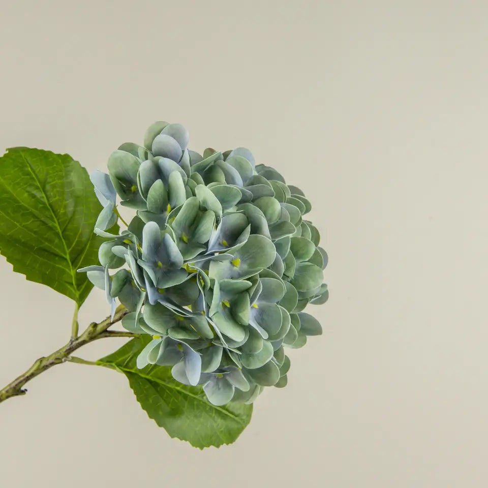 Mixed Blue Hydrangea Stem 20"