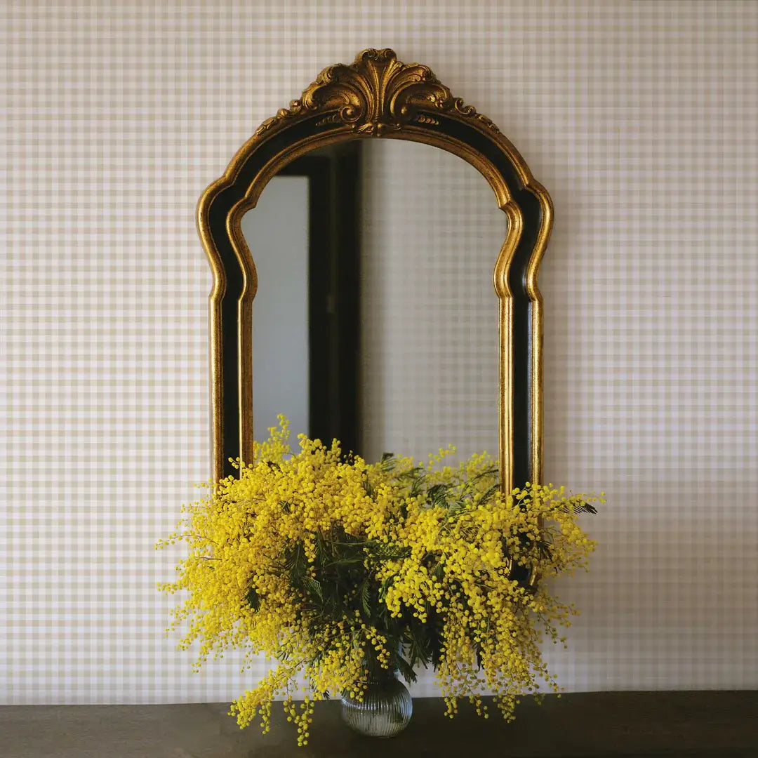 Gingham Check Peel & Stick Wallpaper