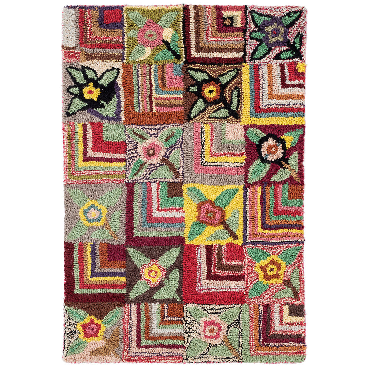 Dash & Albert Gypsy Rose Hand Hooked Wool Rug