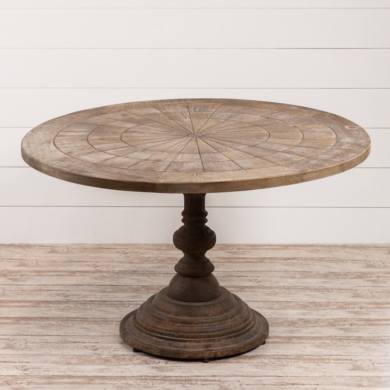 Harold Round Wood Table