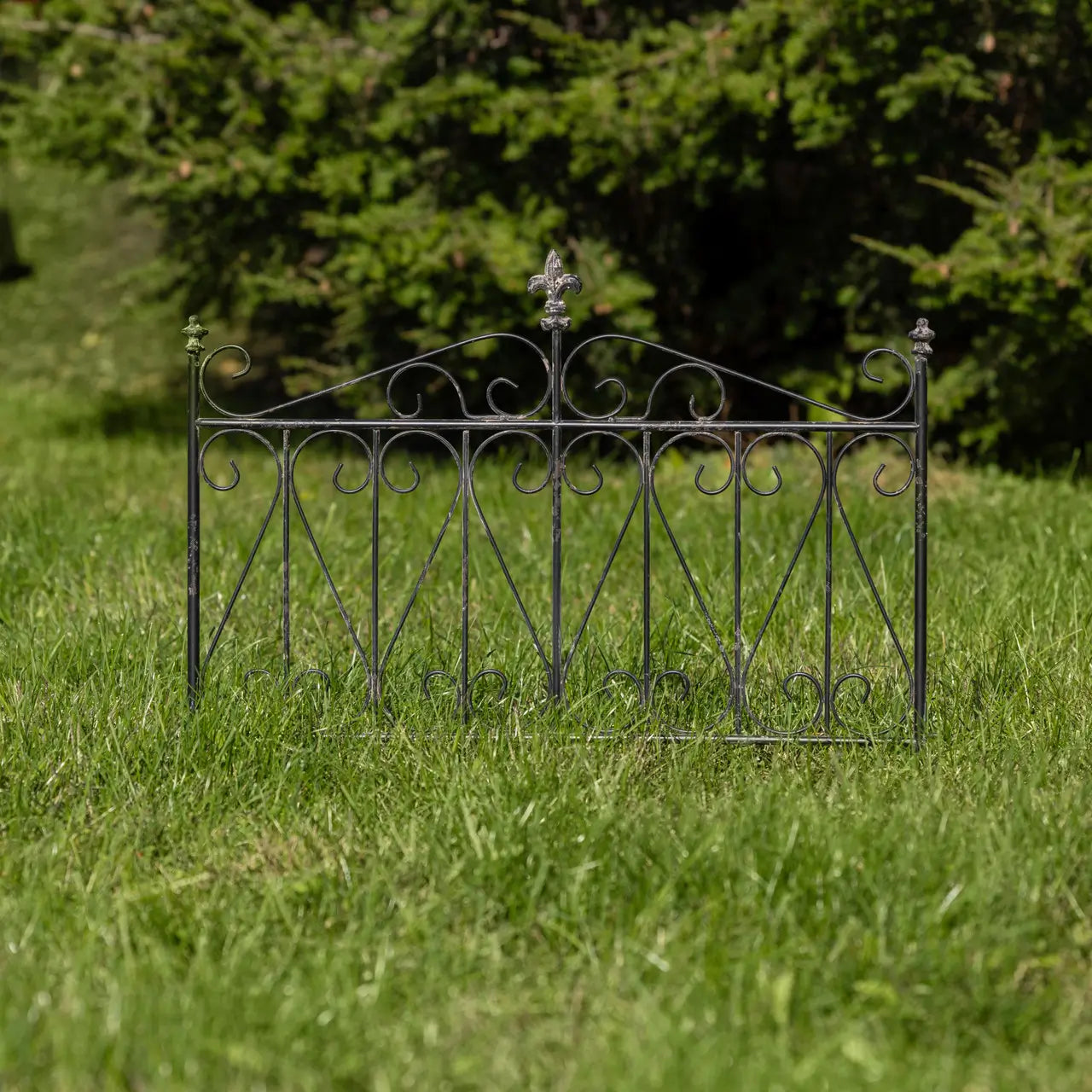 Scroll Aged Garden Gate