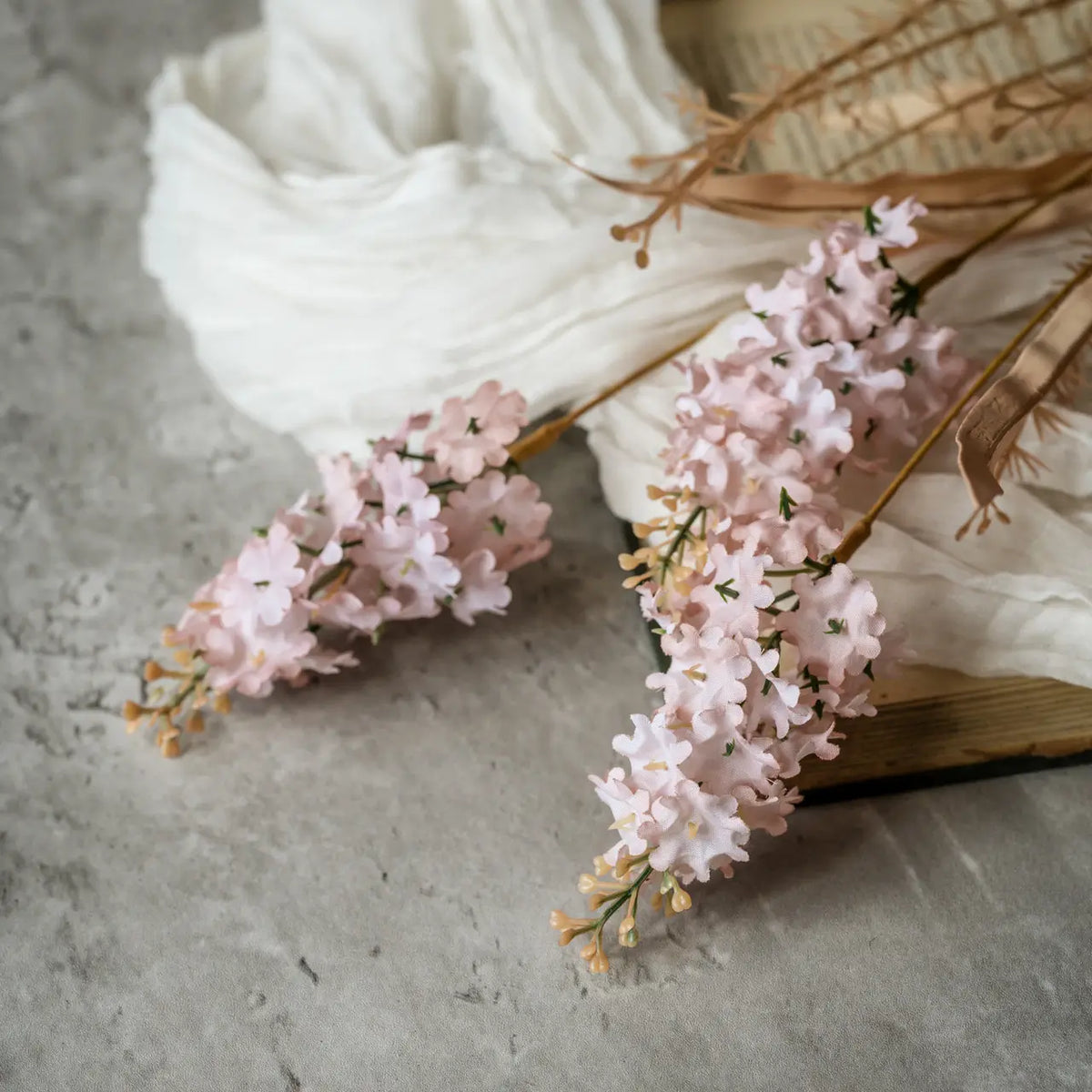 Pink Cone Wildflower Spray