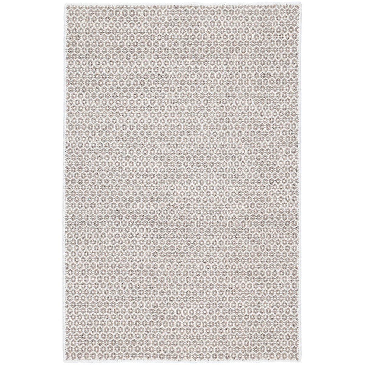 Dash & Albert Honeycomb Woven Wool Custom Rug