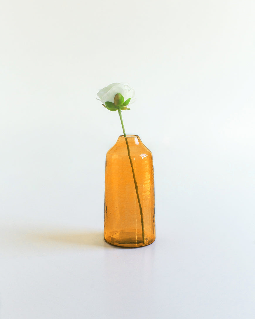 Siena Handblown Hammered Bud Vase