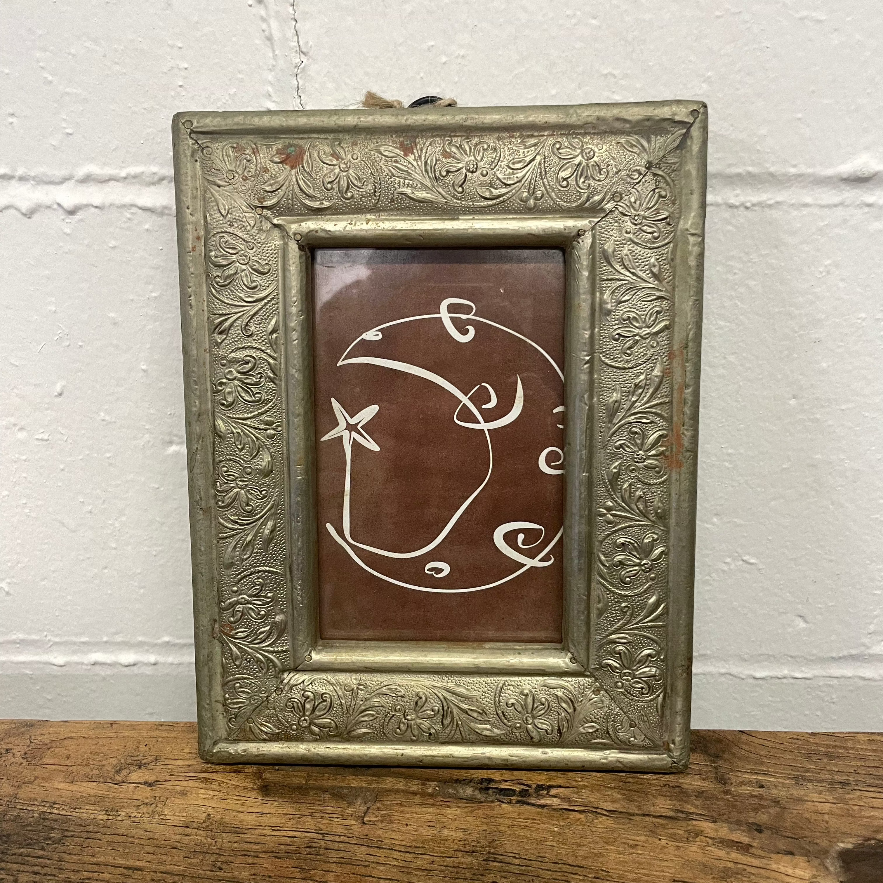 Vintage Wood Photo Frame