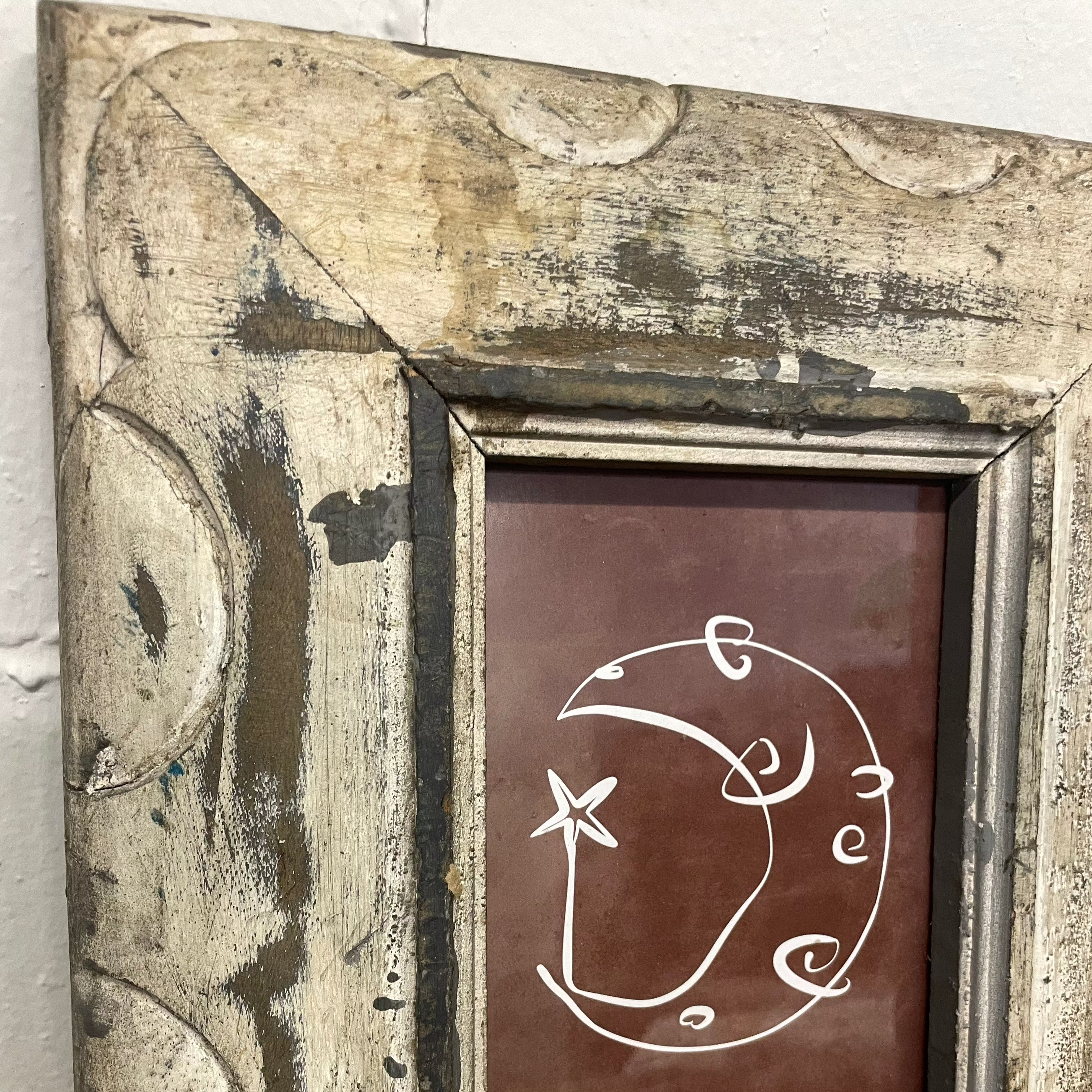 Vintage Wood Photo Frame