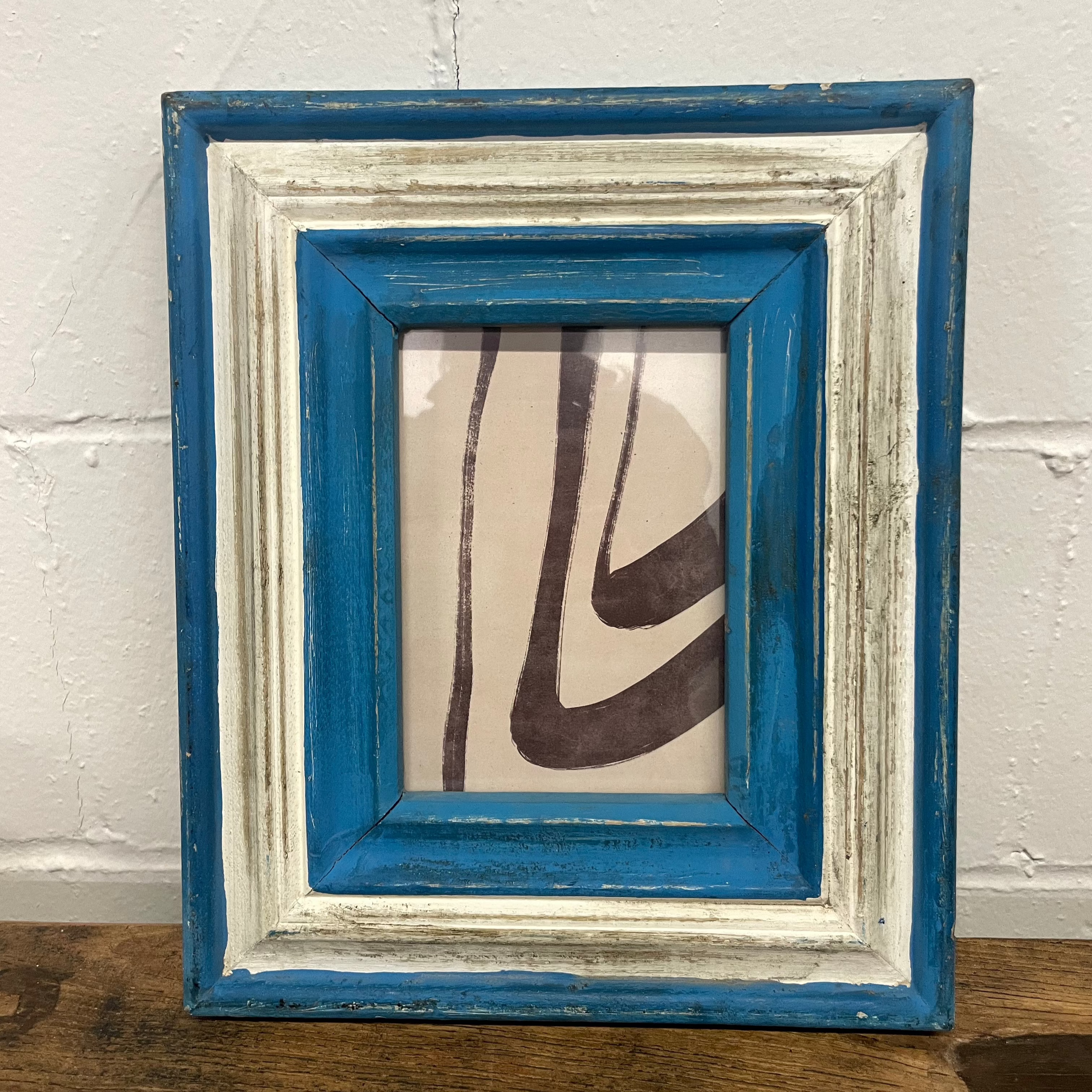 Vintage Wood Photo Frame