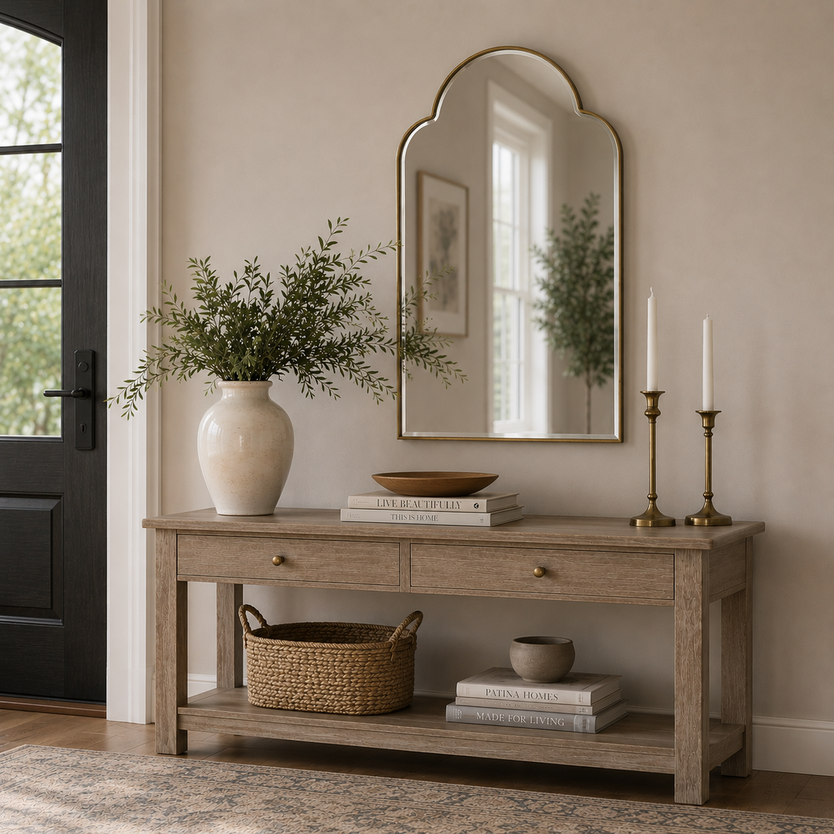 Island Manor Wall Mirror