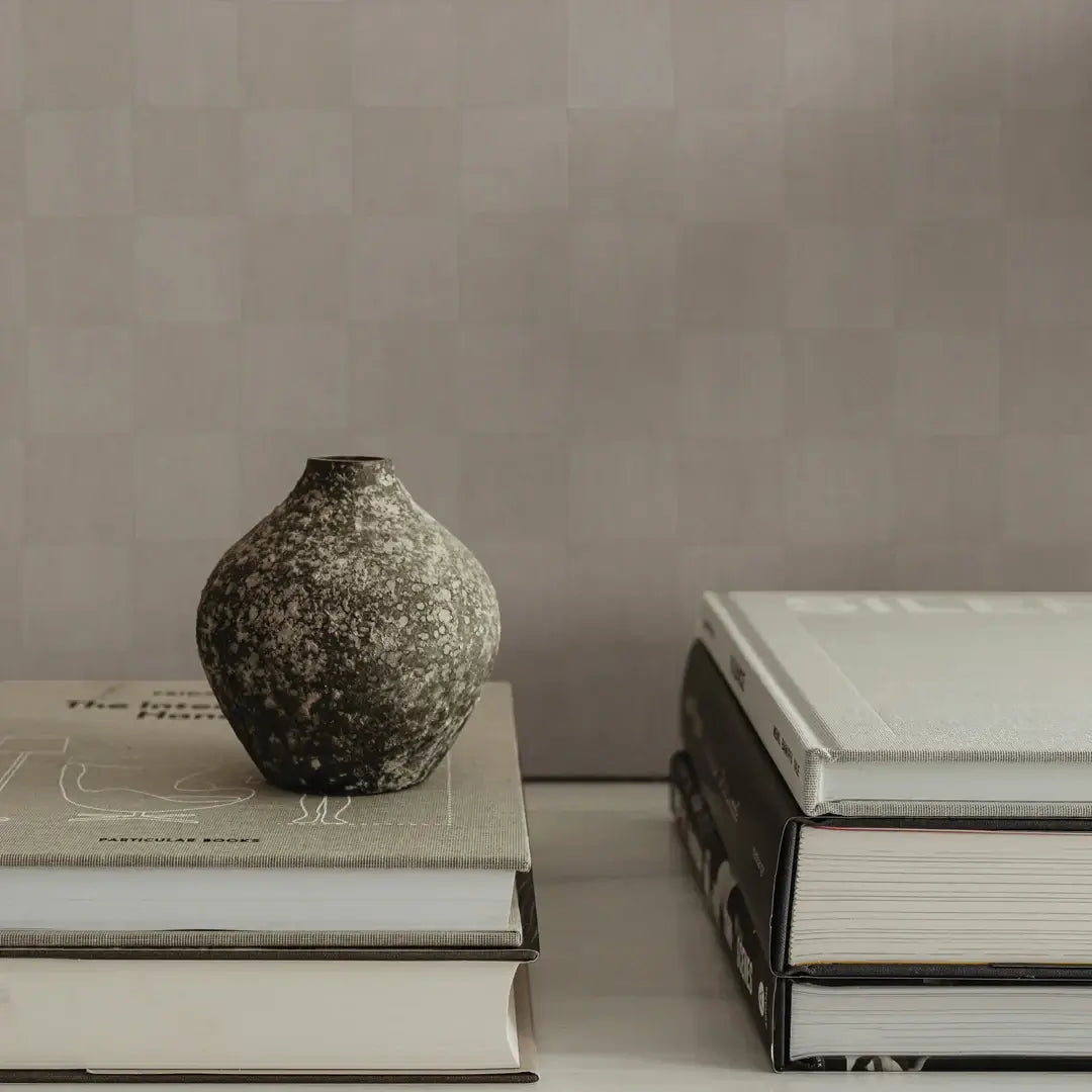 Classic Check Textured Peel & Stick Wallpaper