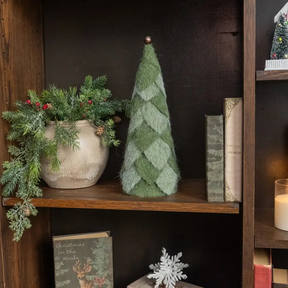 Green Felt Tree