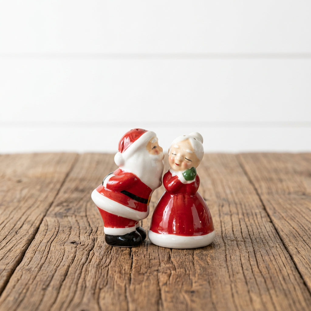 Santa's Sweetheart Salt & Pepper Shakers