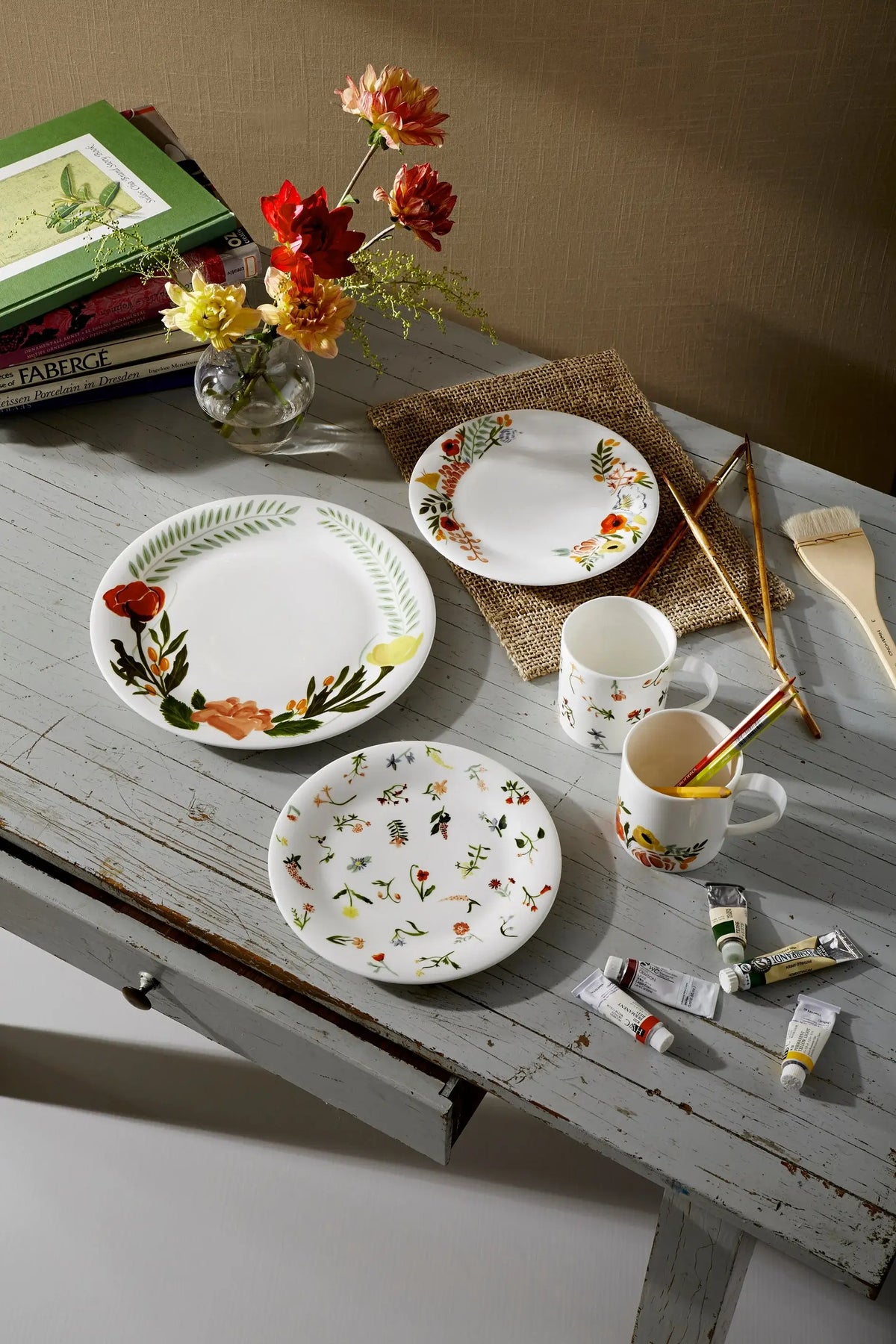 Language of Flowers 10" Dinner Plate
