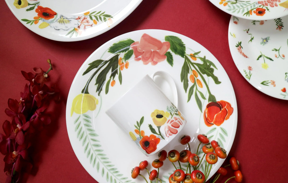 Language of Flowers 10" Dinner Plate