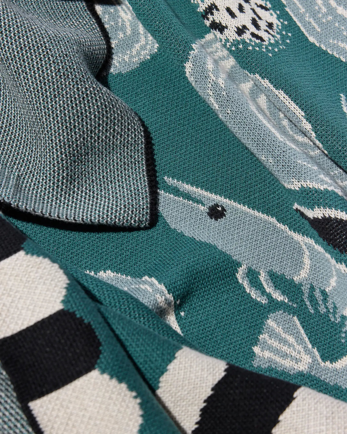 Biquette Le Bouquet Knit Blanket