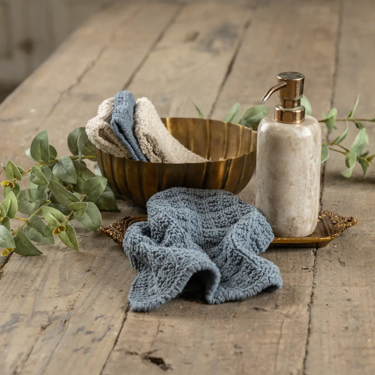 Knit Washcloth Set