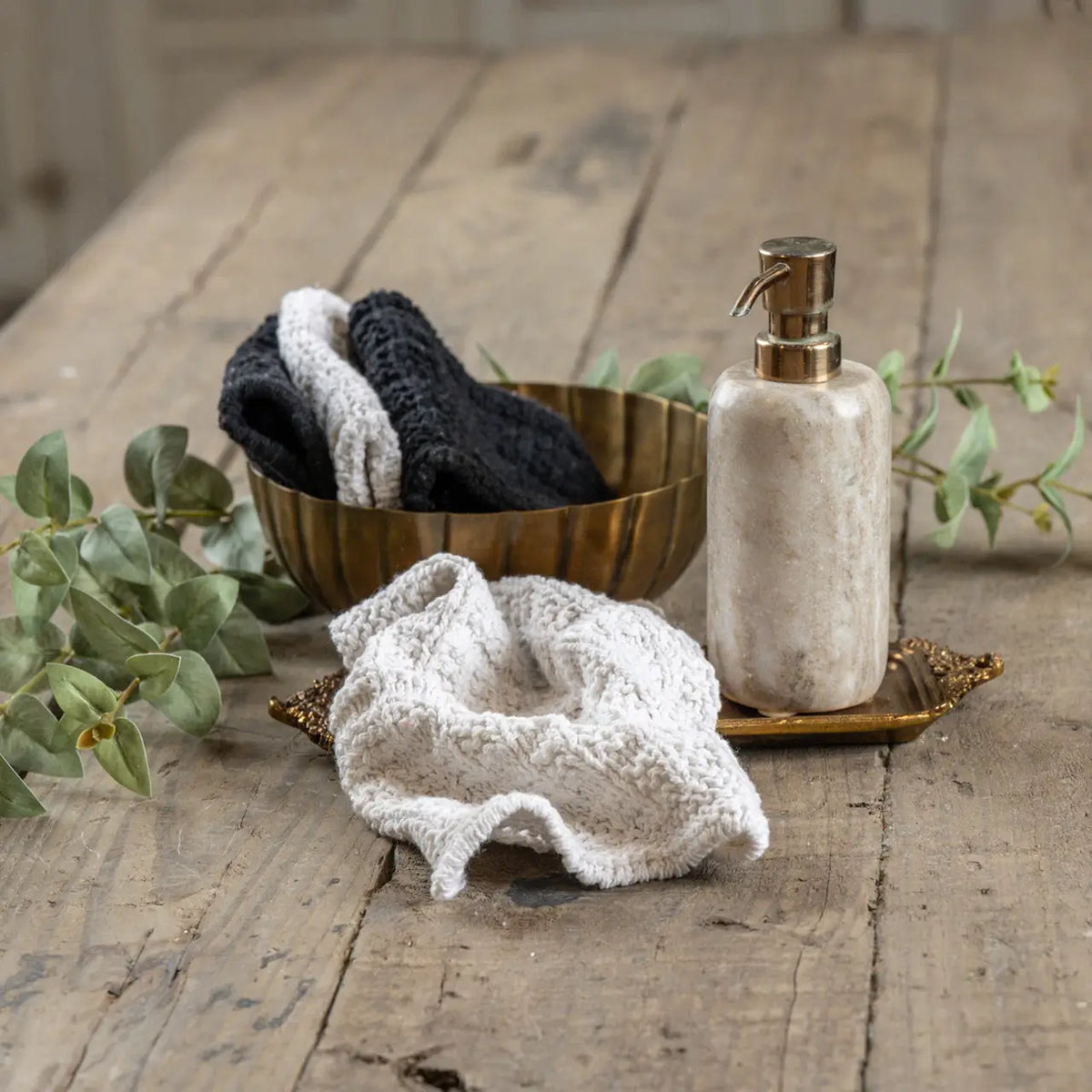 Knit Washcloth Set