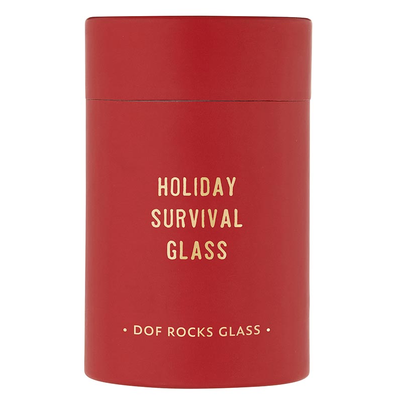 Merry Christmas Cocktail Glass